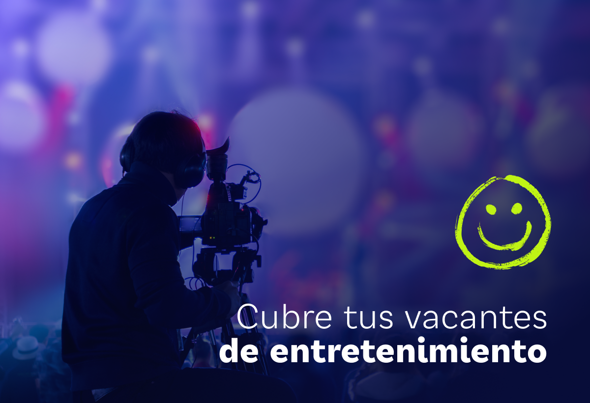 Contrata en entretenimiento y eventos antes del pico de demanda