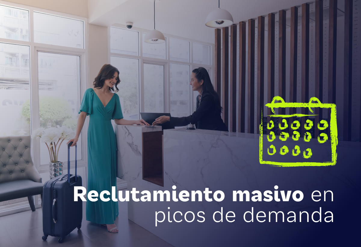 Reclutamiento masivo: el reto de contratar en picos de operación