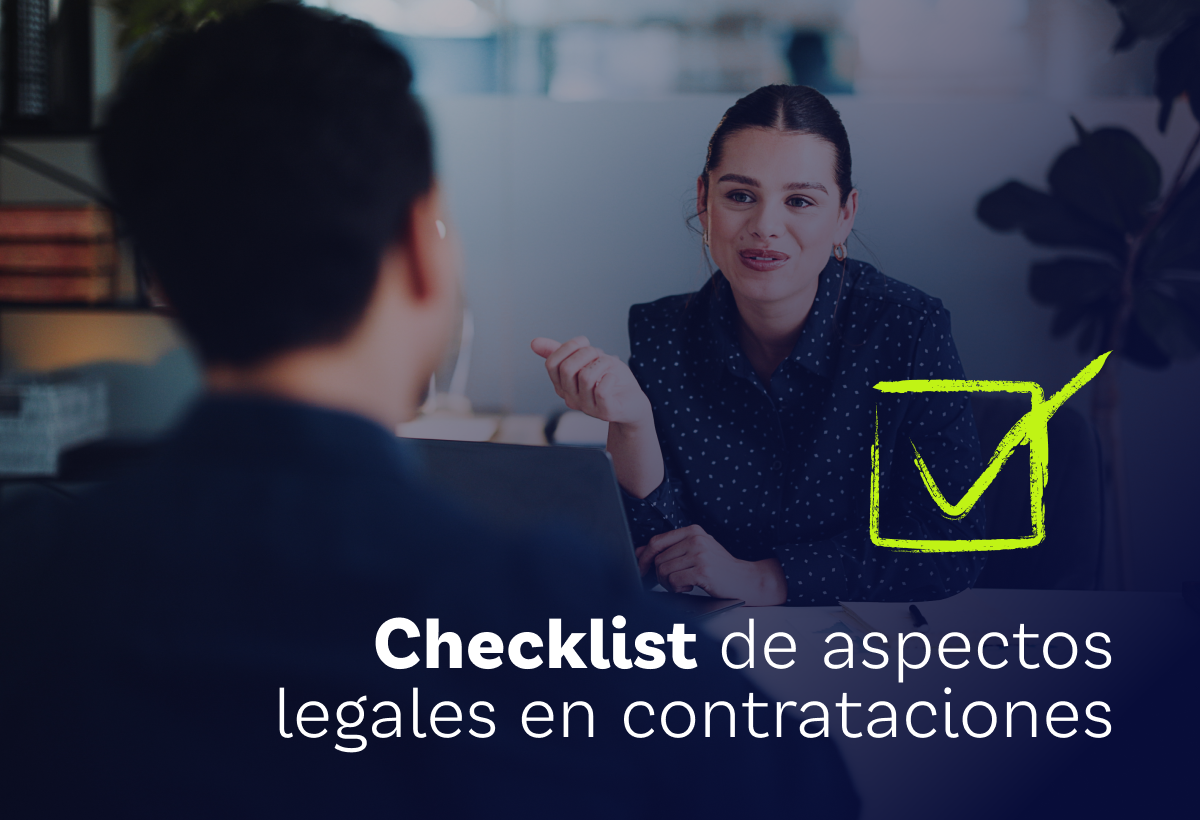 Checklist de aspectos legales de las contrataciones